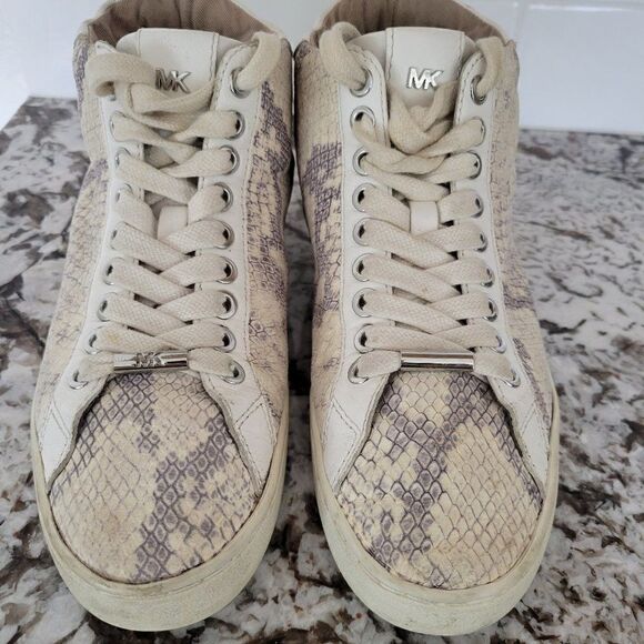 MICHAEL KORS High Top sneakers  size 6M - Picture 1 of 9
